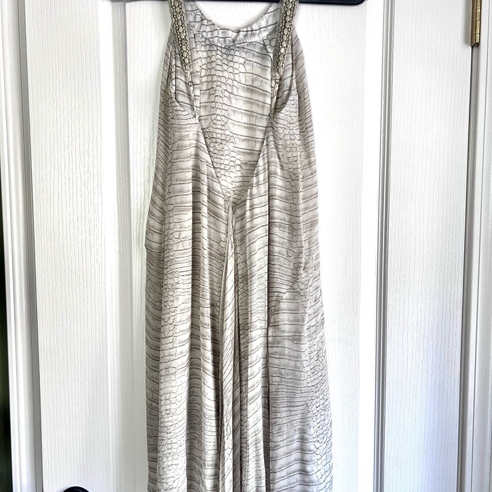 BCBG Asymmetrical Beaded Dress - Picture 3 of 7
